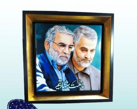 قاب عکس حاج قاسم سلیمانی