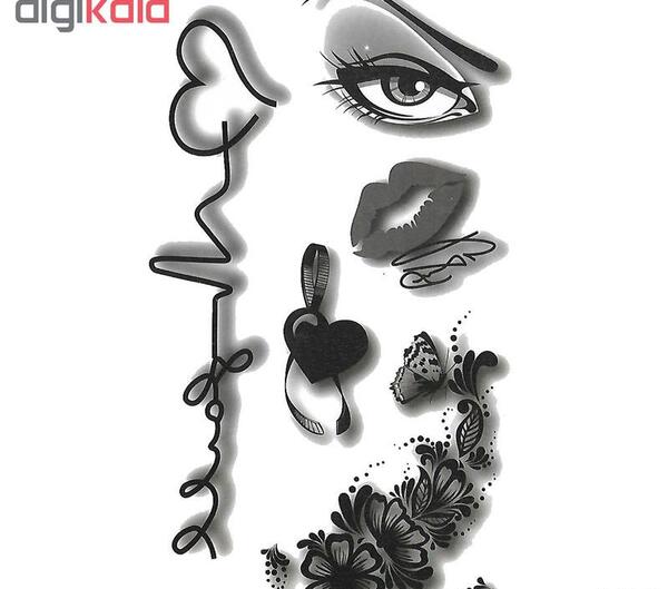 عکس خالکوبی ضربان قلب با خودکار