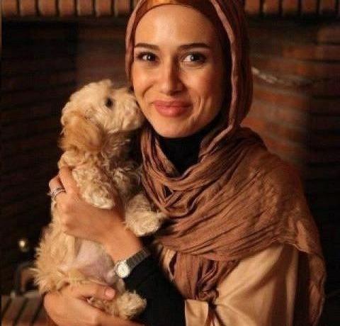 عکس سگ پریناز ایزدیار