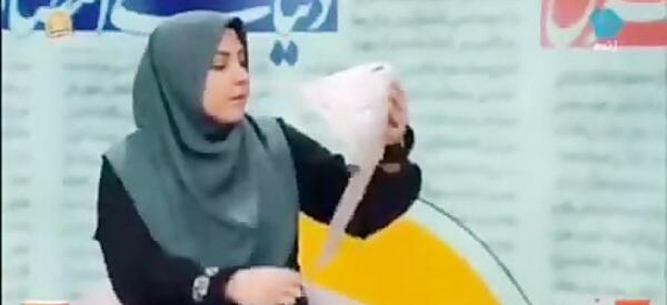 عکس مجری زن صبحانه ایرانی