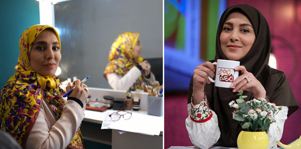 عکس مجری زن صبحانه ایرانی