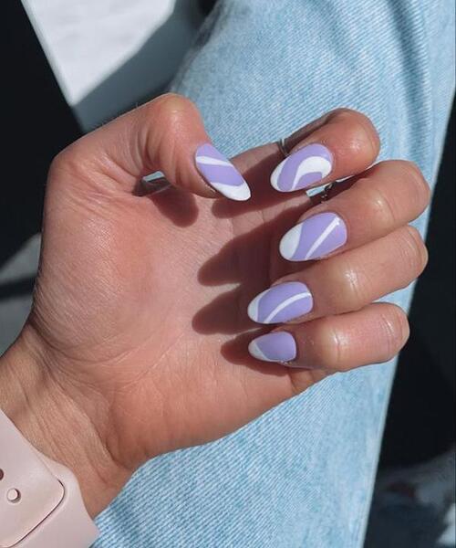 عکس ناخن یاسی