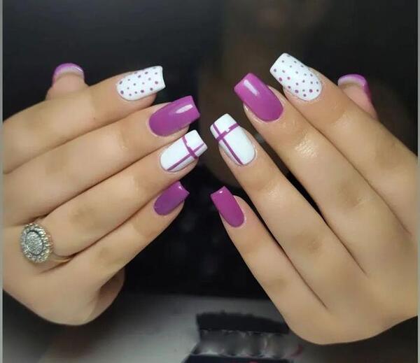 عکس ناخن یاسی
