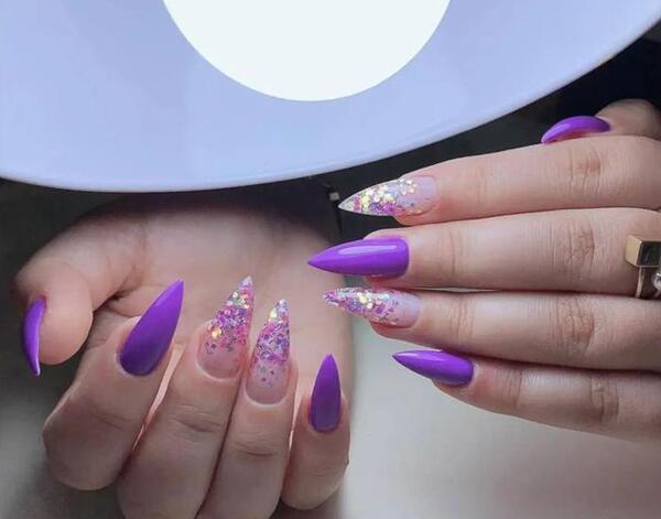 عکس ناخن یاسی