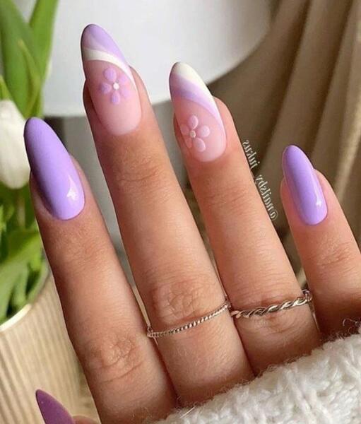 عکس ناخن یاسی