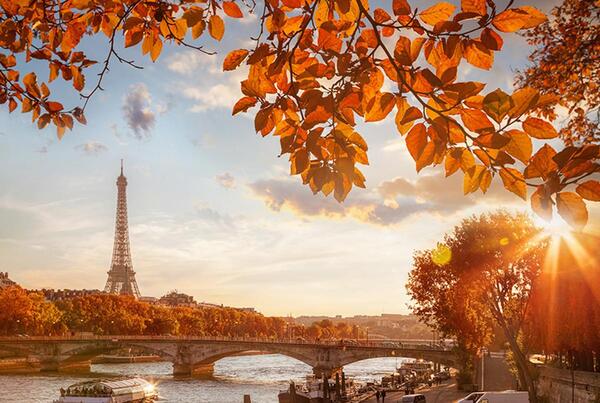 عکس پاریس در پاییز