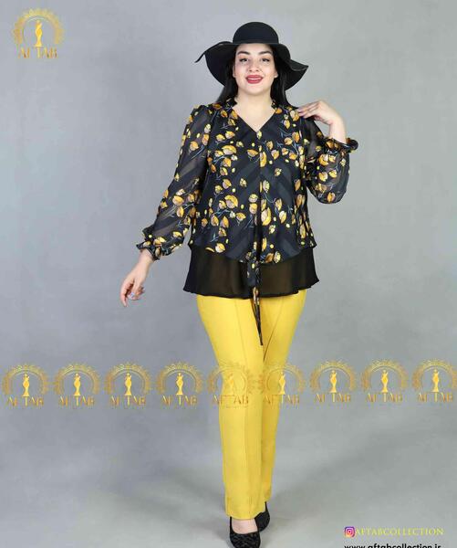 عکس بلوز گره ای