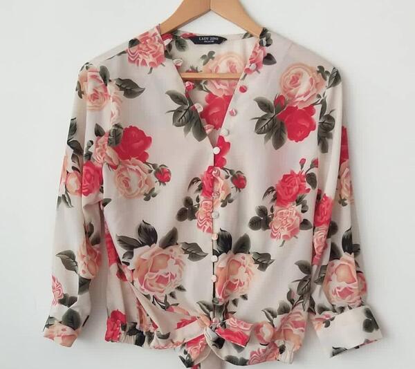 عکس بلوز گره ای