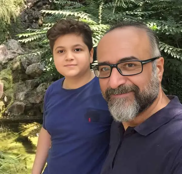 عکس حمید ابراهیمی و همسرش