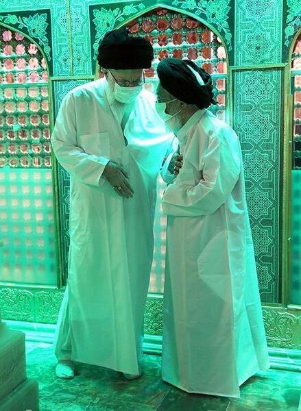 عکس رهبری غبارروبی