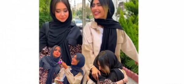 عکس مادر دیانا رحیمی و نیکا فلاحی