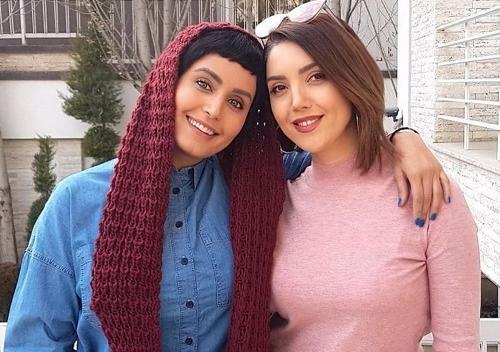 عکس با حجاب الناز قاسمی