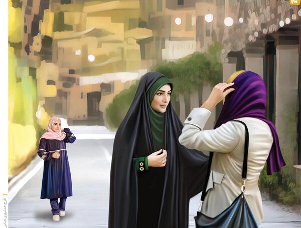 عکس حجاب نامتعارف