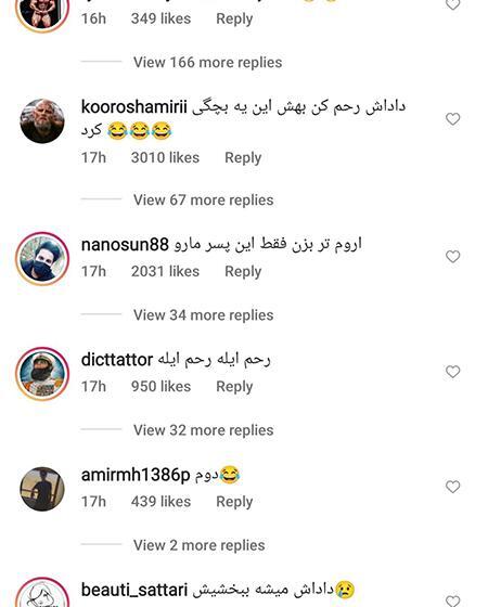 عکس سجاد غریبی پشت پراید