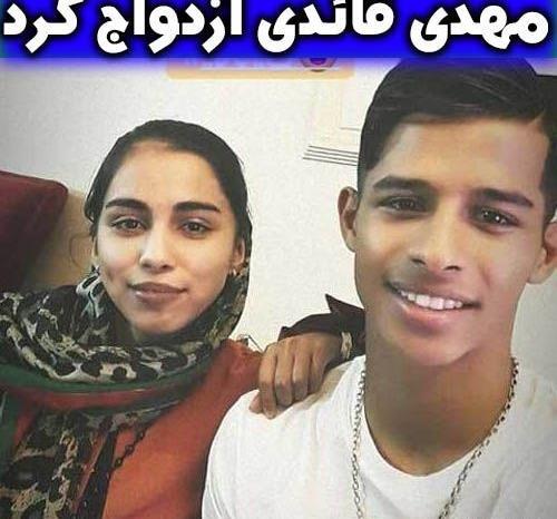 عکس همسر مهدی قائدی بعد از عمل