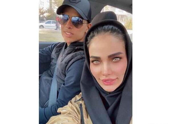 عکس همسر مهدی قائدی بعد از عمل