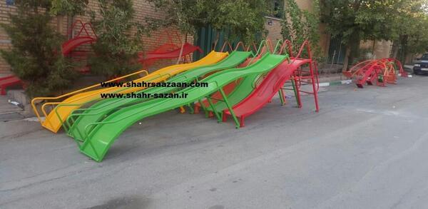 عکس سرسره فلزی