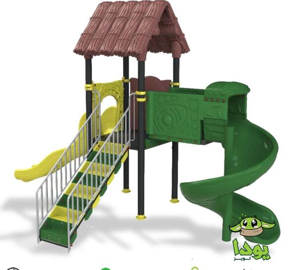 عکس سرسره فلزی