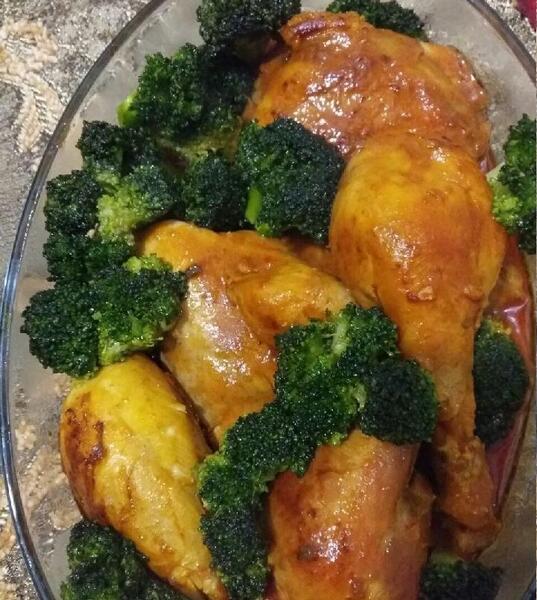 عکس خورشت کلم بروکلی