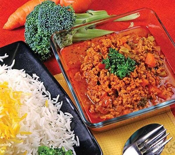 عکس خورشت کلم بروکلی