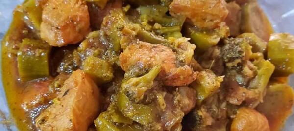 عکس خورشت کلم بروکلی