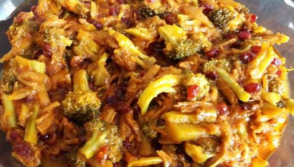 عکس خورشت کلم بروکلی
