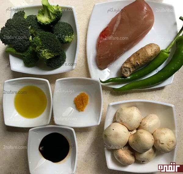 عکس خورشت کلم بروکلی