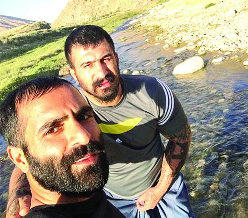 عکس قمه ی وحید مرادی