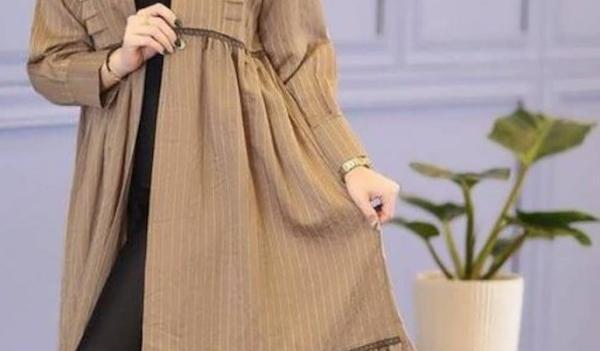 عکس جدیدترین مدل مانتو نخی بلند