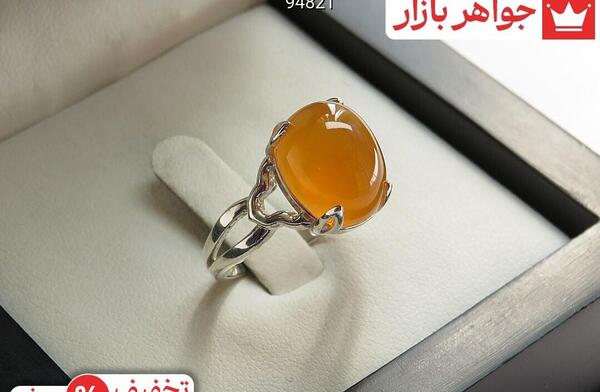 عکس انگشتر عقیق زنانه