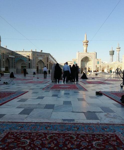 عکس فیک حرم امام رضا