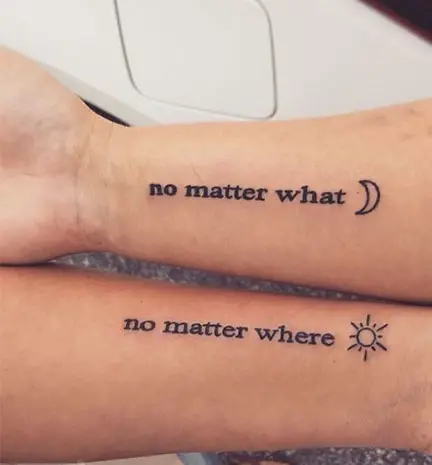 عکس طرح تاتو نوشته ست