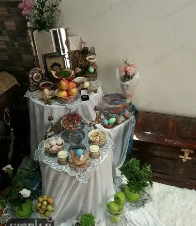 عکس ایده هفت سین با تور