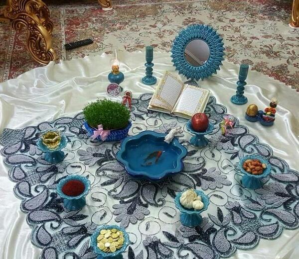 عکس ایده هفت سین با تور