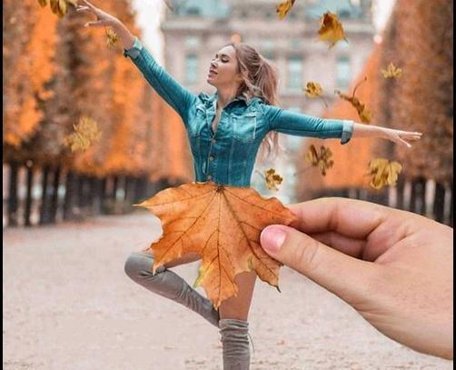 عکس دختر پاییزی برای پروفایل