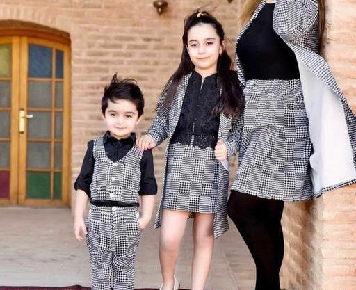 عکس لباس مجلسی شیک ست مادر دختری