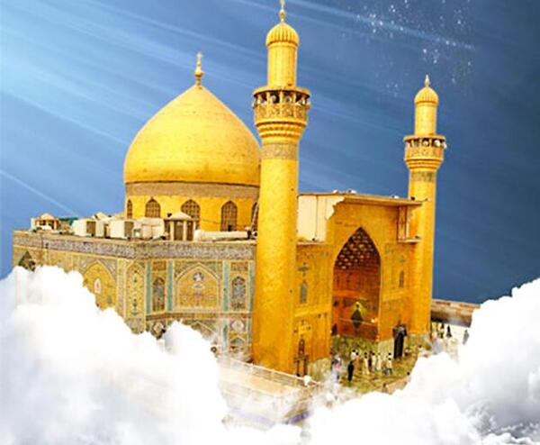 عکس خام حرم امام علی