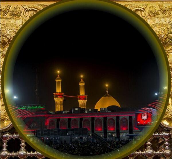 عکس خام حرم امام علی