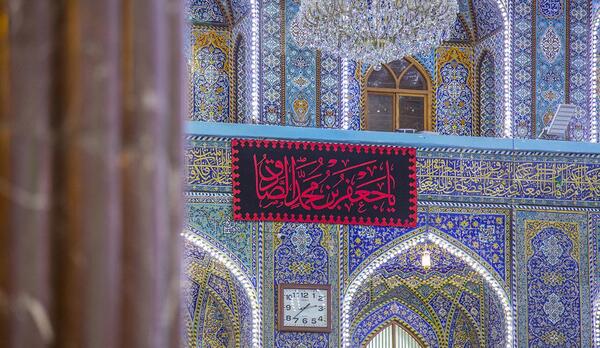 عکس حرم امام حسین سیاه پوش