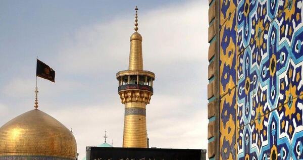 عکس حرم امام حسین سیاه پوش
