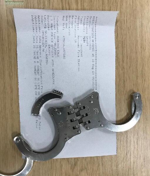 عکس دستبند پلیسی