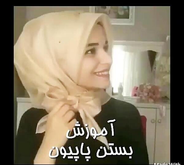 عکس روسری پاپیونی