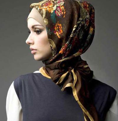 عکس روسری پاپیونی