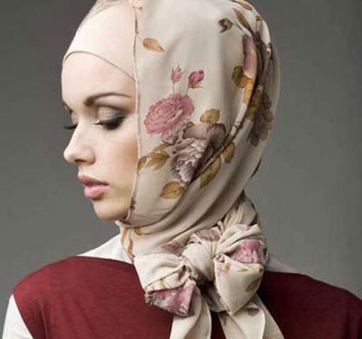 عکس روسری پاپیونی