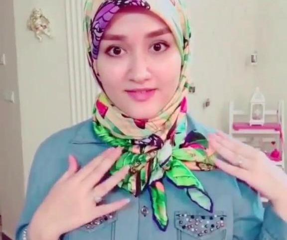 عکس روسری پاپیونی