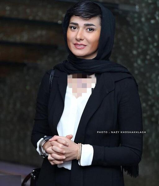 عکس مینا وحید با خانواده