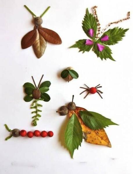 عکس ایده کاردستی فصل پاییز