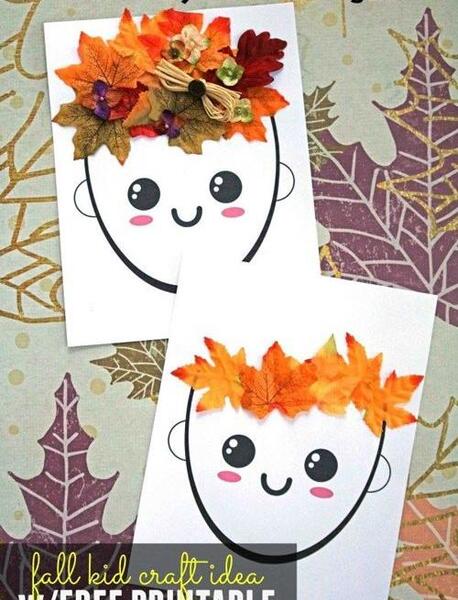 عکس ایده کاردستی فصل پاییز