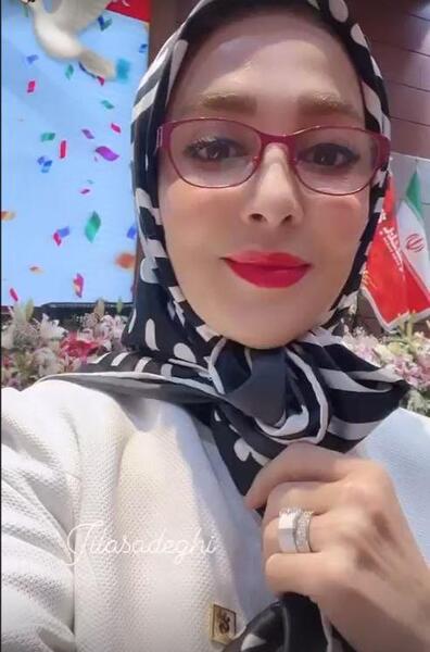 عکس اینستاگرام ژیلا صادقی
