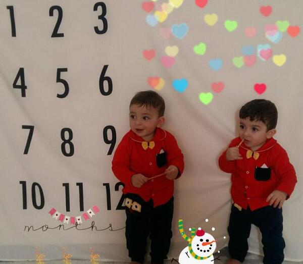 ایده عکس یازده ماهگی نوزاد